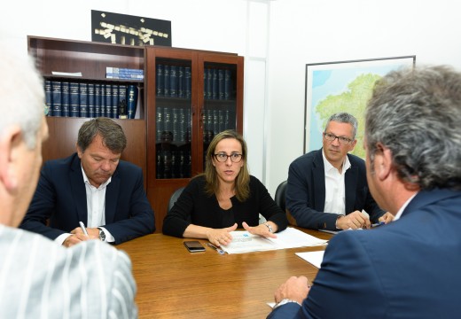 A conselleira de Infraestruturas analiza  coa Federación Galega de Taxistas as alegacións do sector ao Plan de mellora de acceso dos autobuses ao centro da Coruña